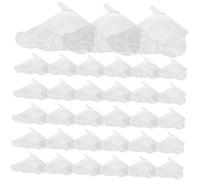 Gogogmee 1000 Chaussettes pour Pieds, Protège Irritations Odeurs, Matériau Pe Transparent, Forme Tube Long, Soins Hydratants Essais de Chaussures