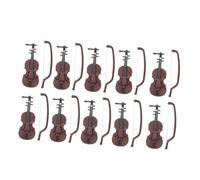 Gogogmee 10Ensembles Violon Décoratif Ornements pour Décoration Intérieure Artisanat Élégant pour Bureau et Chambre