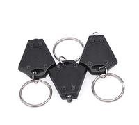 Gogogmee 10Pièces Porte Clés LED Mini Lampe Torche Pcs Étanche pour Clé Urgences