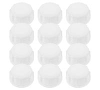 Gogogmee 12 pièces Bouchons Réservoir Carburant Plastique Étanche pour Bidons Couvercles de Sécurité Résistants Usage Industriel et Détergent