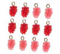 Gogogmee 12 pièces Bracelets DIY Charms Pendentifs pour Création de Bijoux Accessoires Colorés pour Bracelet et Collier