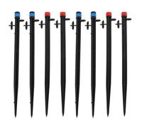 Gogogmee 12 pièces Kit Micro-asperseurs Rotatifs Arrosage Goutte à Goutte pour Jardin Irrigation Embouts Verticaux Stables pour et Extérieur