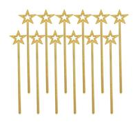 Gogogmee 12 pièces Lot de Baguettes Étoiles Scintillantes pour Filles Baguettes Fée Princesse Légères et Décoratives Accessoires Magiques pour Fêtes Anniversaire et Spectacles