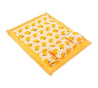 Gogogmee 12 pour Chambre Garçon et Filles, Couette Motif Canard Jaune, Drap-Housse et Oreillers Miniatures Doux, Accessoires Décoratifs pour Jeu D'imitation