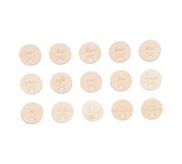 Gogogmee 15 pièces Cartes pour Garçon Fille Disques Moisissures Mensuelles Naturels sans Odeur Surface Accessoires Photo Sûrs Cadeau Naissance Pratique