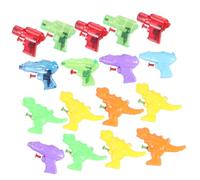 Gogogmee 16 pièces Mini Water Soaker Toys for Plastic Transparent Water Shooters Fun Summer Beach and Pool Play Mixed Styles for Boys and
