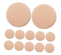Gogogmee 16 pièces Rondes Pièces à Décorer pour Jeux de Société Rondelles Non pour Loisirs Créatifs et Fabrication de Perles Circulaires