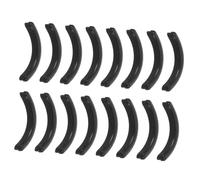 Gogogmee 16pièces Recharge Coussinets Caoutchouc Recourbe-cils Noir Silicone Souple Et Doux Remplaçables Et Sûrs Pour Recourbage Facile Des Cils
