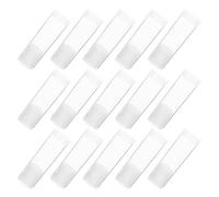 Gogogmee 18 Pcs Boîte de Rangement pour Pièces de Monnaie 18 Tubes Ronds Transparents en Plastique 21 MM avec Bouchons à Vis, Porte-Pièces Commémoratives et Tubes de Stockage pour