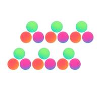 Gogogmee 18 Pcs Bouncy Balls with Matte Textured Surface Rubber High Bounce Balls in Assorted Gradient Colors Safe Party Favors for Birthday Christmas and Carnival Prizes