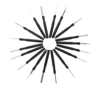 Gogogmee 18 pcs Kit de Outil Suppression Borne Terminal Pin Extracteur Ergonomique pour Câblage Automobile Compatible Haute et Gain