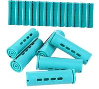Gogogmee 18 pcs Large Hair Rollers Flexible Curlers For Home Salon Styling Easy Hold For Long Medium Short Hair Voluminous Waves And Big Curls