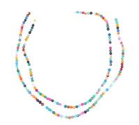 Gogogmee 180 pièces Perles Agate Naturelles Rayées Lot de Perles Rondes pour Bijoux DIY Accessoires de Fabrication de Bracelets et Colliers Artisanaux