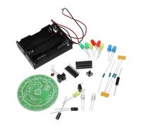 Gogogmee 1Ensemble Machine à Loterie Électronique DIY Lumières LED Kit pour Soudure et Activités Ludiques