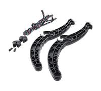 Gogogmee 1Paire Levier de Frein Antidérapant pour Sleds de Neige Accessoire de Ski de Poignées de Frein pour Traîneau Pratique pour Glisse Hiver