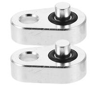 Gogogmee 2 Ensembles Kit de Remplacement de Bloc Croisé Liquide de Refroidissement et Prise Vapeur Amélioration Système Refroidissement Moteur Plaques Adaptatrices Bypass pour Culasse