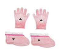 Gogogmee 2 Kit et Couvre Paraffine pour Soin Hydratant Mains et Spa Cire pour Peau Sèche et Abîmée Accessoires Pédicure pour Hydratation et Protection