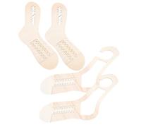Gogogmee 2 Paires Bloc Ciseaux pour Chaussettes Tricotées Lot de Modèles Lisses sans Bavures pour Blocage Diy Forme Ergonomique pour Tricot Main
