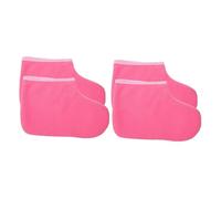 Gogogmee 2 paires Chaussettes Isolantes pour Spa Pied Doublures Réutilisables pour Thérapie Cire Paraffine Protection Thermique Confortable pour Soins Pédicure Professionnels