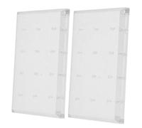 Gogogmee 2 Pcs Porte-embouts de Perceuse à Ongles 12 Trous Présentoir et Organisateur pour Embouts de Nail Art Stand de Stockage pour Onglerie Pratique et Formation à L'art des Ongles
