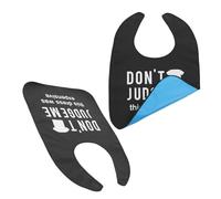 Gogogmee 2 pièces Bavoirs Imperméables Réutilisables pour Seniors Grands Bavoirs Adultes Lavables Protection Repas Résistante Aux Taches Coverage Intégral pour Soins des Personnes Âgées