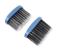 Gogogmee 2 Pièces Brosse Épousseter à Longs Poils pour Coiffure Brosse Coupe Cheveux Douce et pour Dépoussiérer Cou et Oreilles Usage Mixte Homme et Femme
