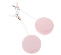 Gogogmee 2 pièces Chiffons de Nettoyage Macaron pour Écran Téléphone et Lunettes Microfibre Réutilisable Anti-traces Compact et Portable Nettoyant Vitres et Lentilles Couleur Aléatoire