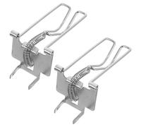 Gogogmee 2 Pièces Clip pour Caisse Enregistreuse Pinces à Billets Robustes pour Caisses Accessoires pour Fonds de Caisse et Petites Entreprises