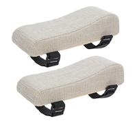 Gogogmee 2 Pièces Coussin Accoudoir Chaise Gamer Ergonomique avec Housse Amovible et Lavable Coussin de Soutien pour Fauteuil Bureau et Gaming Rembourrage Confortable pour Soulagement du