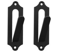 Gogogmee 2 Pièces Crochets Muraux Têtes de Crâne Européennes Robustesse Lourde pour Suspension Trophées Cerf Bœuf Décoration Intérieure Extérieure