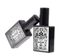 Gogogmee 2 pièces Flacon Parfum Vide Verre Lot de Bouteilles Pulvérisation Rechargeables Flacon Voyage Spray Compact Fuite pour Usage Pratique et Transport Facile