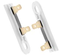 Gogogmee 2 pièces Fusible Thermique Sèche-linge Compatible Lot de Contrôle Température Sécurité Abs et Cuivre Rechange Fiable pour Appareils Ménagers