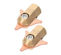 Gogogmee 2 pièces Kit Pince de Formage Automobile Cuivre Robuste pour Réparation Carrosserie Accessoires de Marteau à Tirer pour Débosselage Rapide Panneaux Métalliques