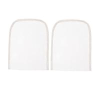 Gogogmee 2 pièces Lace Wig Closure Deep Breathable Lace Net Base For Wig Making And Repair For Frontals And Closures