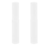 Gogogmee 2 Pièces Lot de 2 Rallonges Blanches pour Shafts de Golf S9 13,85 Mm en Acier Adaptateurs D'extension de Manche pour Clubs de Golf Accessoire de Réglage Précis et Réparation