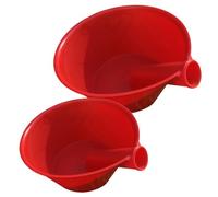 Gogogmee 2 pièces Louches Arrosage Plastique Robustes Capacité Importante pour Jardinage et Irrigation des Fleurs et Légumes Design Ergonomique Antidébordement et Multifonction pour Usage