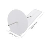 Gogogmee 2 pièces Modèle Scientifique de Cadran Solaire Équatorial Kit Pédagogique Portable pour Étude Géographique Horloge Solaire Ancienne pour Élèves et Enseignants