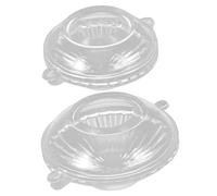 Gogogmee 2 pièces Moule à Bougies Flottantes DIY Plastique Moules Durables pour Fabrication de Bougies Parfumées Facile à Démouler et Polyvalent pour Artisanat Fait Main