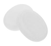 Gogogmee 2 pièces Pierres de Massage Marbre Naturel Lisses pour Spa Énergétique Pierres Chaudes et Froides Ensemble pour Détente Visage et Corps à Domicile