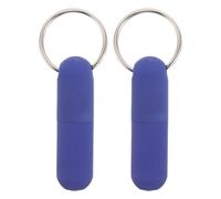 Gogogmee 2 Pièces Poinçon à Cigares Porte-clés Métal Compact et Portable Perforateur Précis pour Cigares Outil Ouverture Élégant pour Amateurs