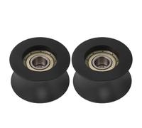 Gogogmee 2 Pièces Poulie de Câble Compacte pour Équipement de Fitness Roue de Remplacement pour Entraînement Musculation à Domicile Compatible avec Systèmes de Poulies de Gym