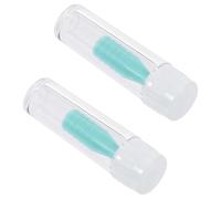 Gogogmee 2 Pièces Rgp Lens Inserter Remover With Anti-slip Suction Cup For Hard Contact Lenses Travel Use