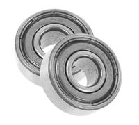 Gogogmee 2 pièces Roulements à Billes pour Roues de Fauteuil Manuel Installation Facile pour Fourche et Châssis