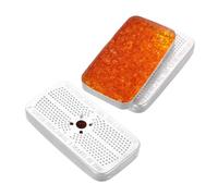 Gogogmee 2 pièces Sachet Déshydratant Réutilisable Gel de Silice Absorbeur Humidité pour Placards Voitures et Rangements Désiccant pour Maison et Espace Humide