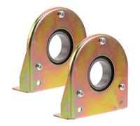 Gogogmee 2 Pièces Support de Palier pour Système de Poulie Bloc de Palier pour Ventilation de Agricole de Roulement pour Ventilateurs de Facile et Résistant