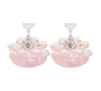 Gogogmee 2 Pièces Support de Pratique Art des Ongles Magnétique Support de Plastique avec Design Élégant pour Apprentissage des Techniques de Manucure à Domicile ou Salon