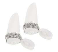 Gogogmee 2 Pièces Tubes de Voyage Rechargeables Flacons Souples Étanches pour Lotion et Distributeurs Vides et Réutilisables pour Cosmétiques Pratiques et Faciles à Remplir