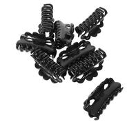 Gogogmee 20 Pièces Clip Supérieur De Perruque Pince Cheveux Pinces De Cheveux Hair Extensions Clip Grip Hair Claw Black
