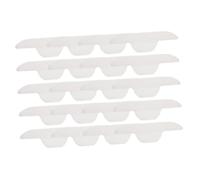 Gogogmee 20 pièces Coussinets Absorbants Invisibles pour Col de Chemise Homme et Femme Patchs Anti-transpiration Respirants Non Tissé pour Vêtements et Chapeaux