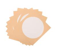 Gogogmee 20 pièces Papier Xuan Rond Blanc Non Traité pour Calligraphie Chinoise Peinture et Accessoires de Dessin